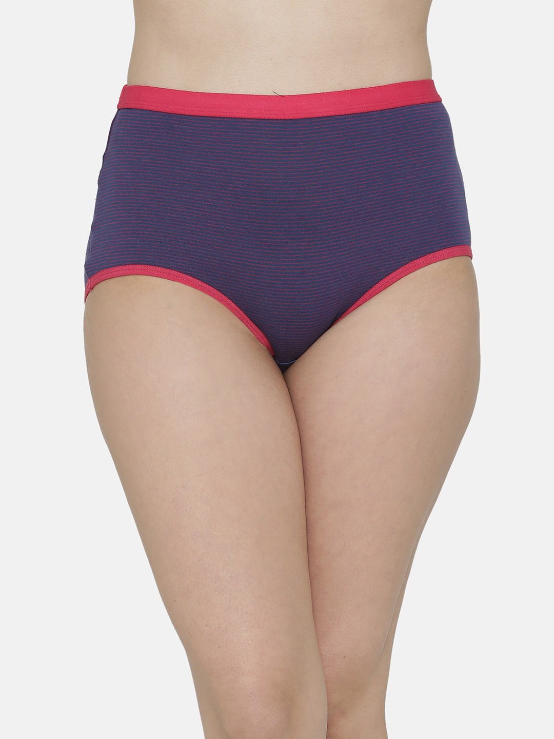 

Clovia Women Purple Striped Hipster Briefs PN2928P08XL