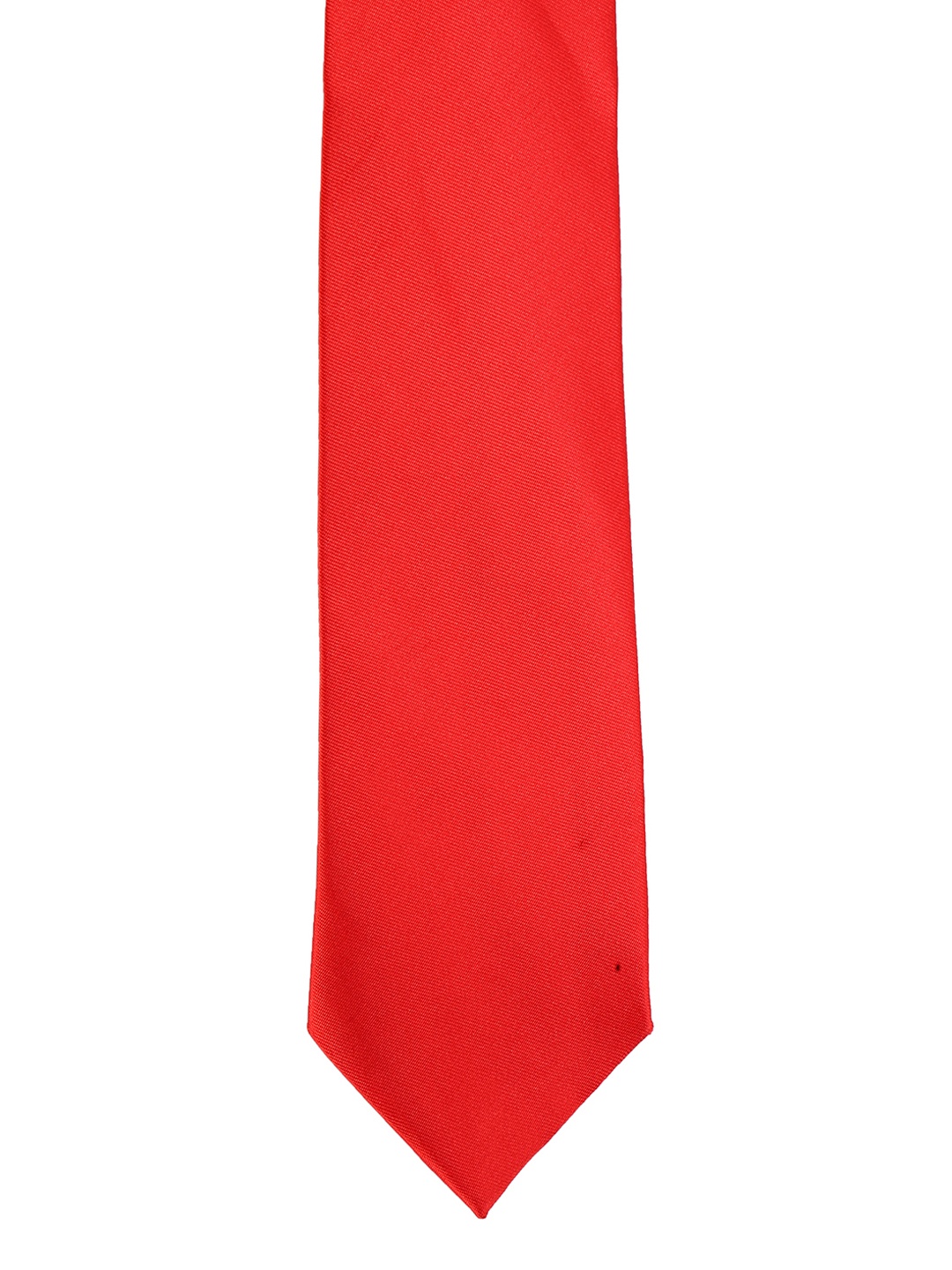 

Peter England Red Solid Broad Tie