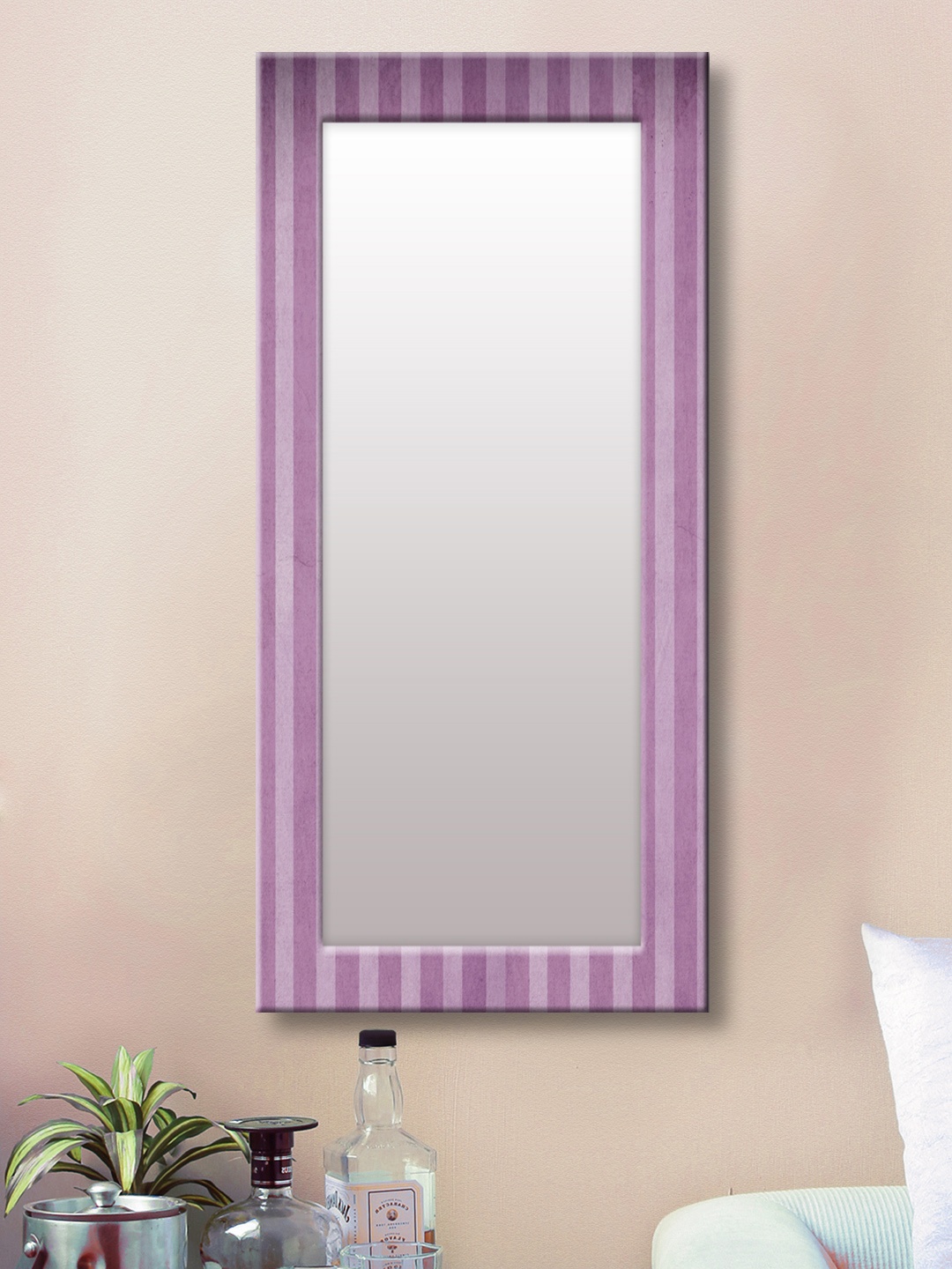 

999Store White Framed Wall Mirror