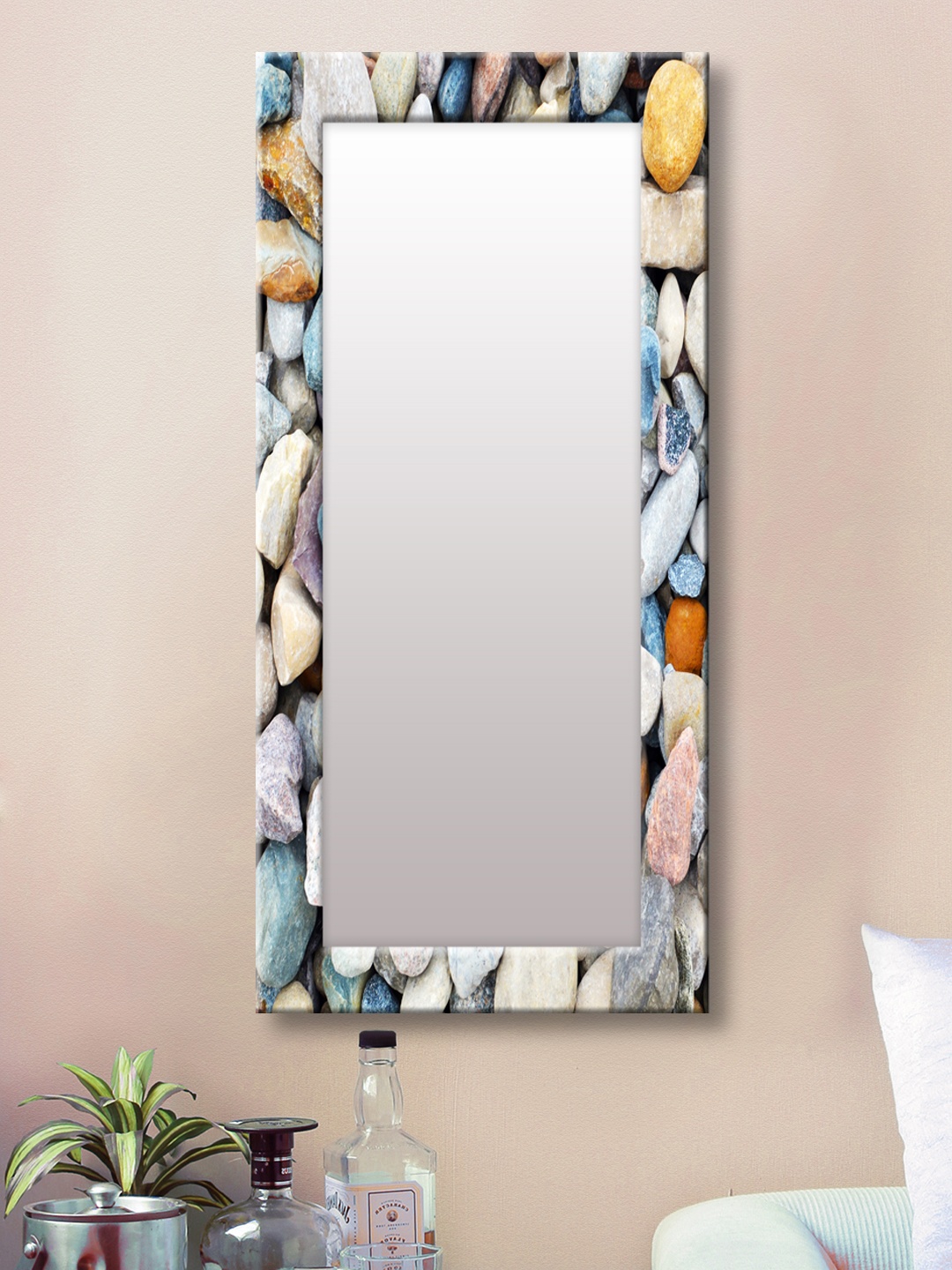 

999Store White Framed Wall Mirror