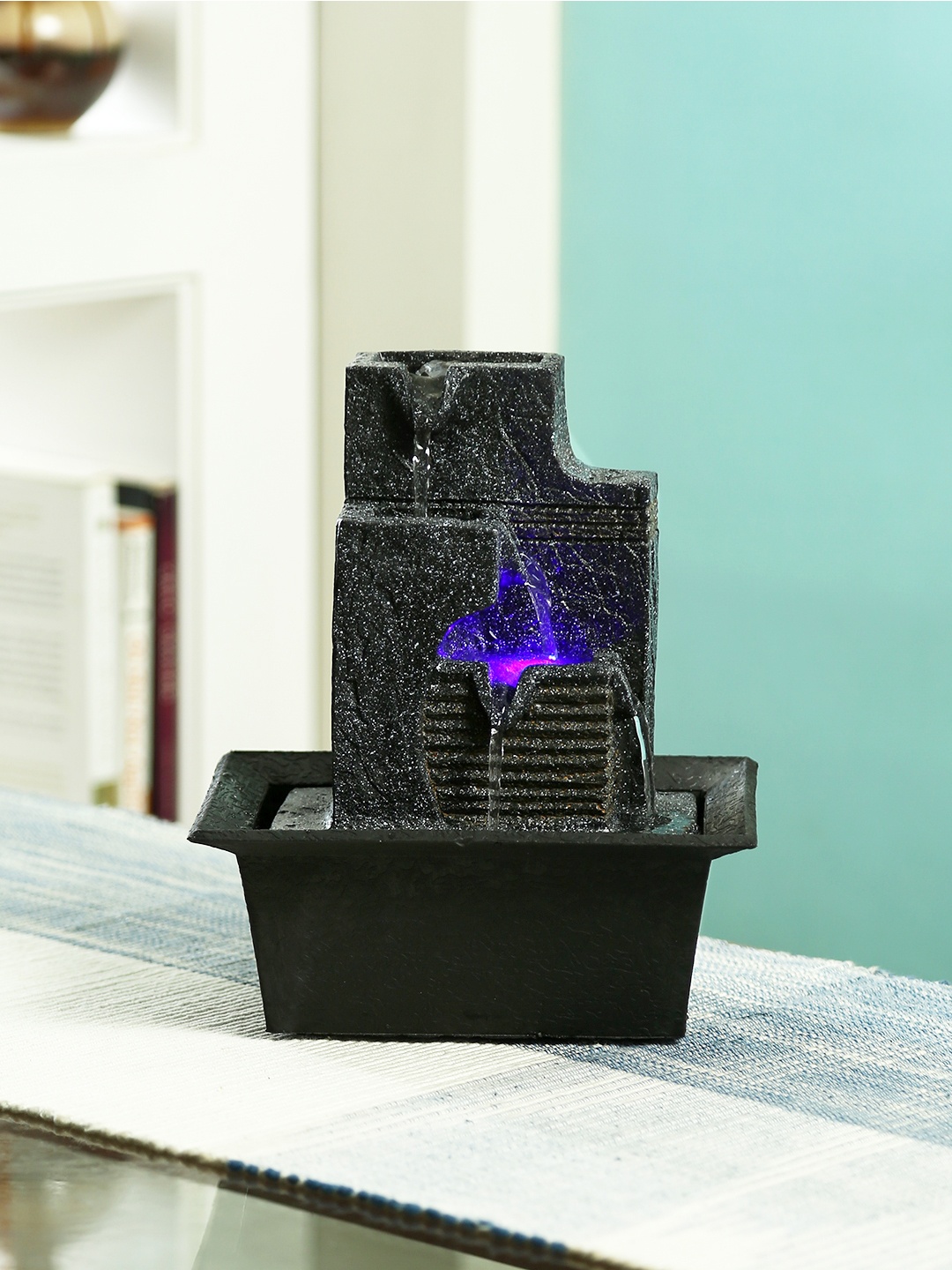 

Aapno Rajasthan Black Water Fountain with Light