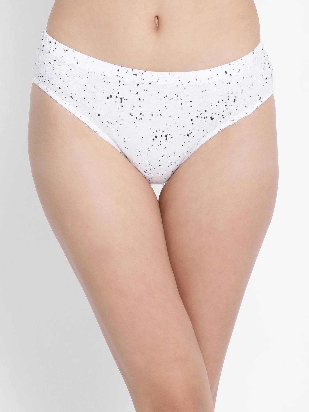 

Clovia Women White Printed Hipster Briefs PN2853P18