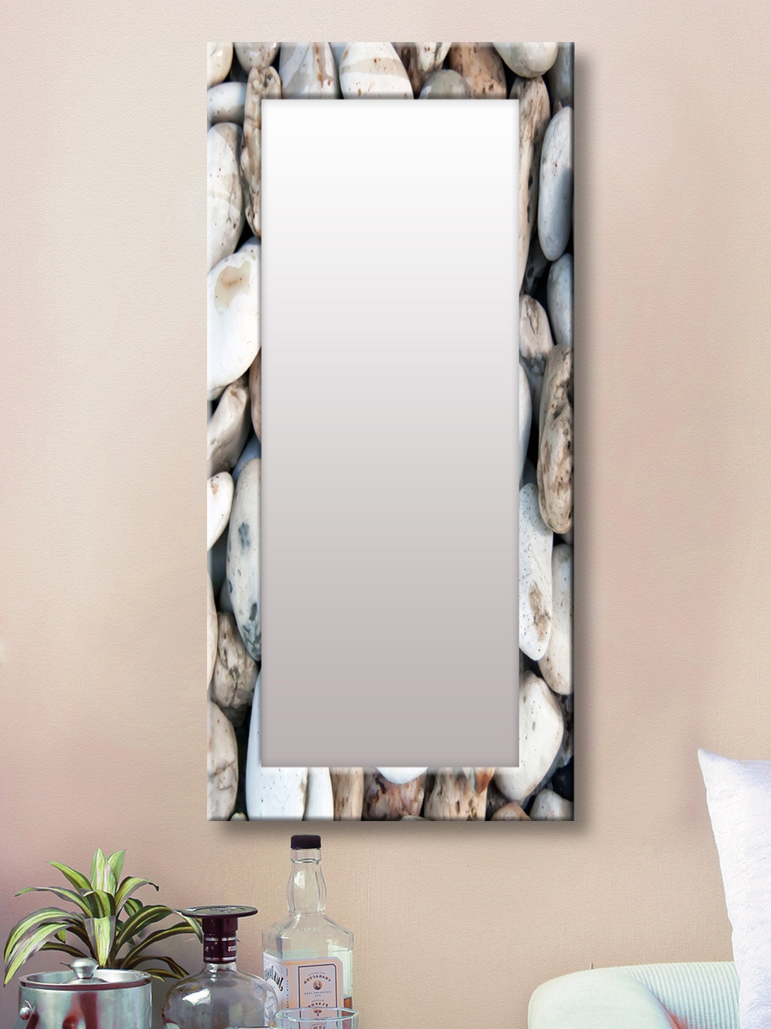 

999Store Multicoloured Framed Wall Mirror, Multi