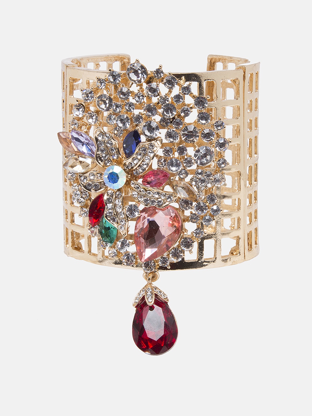 

Mali Fionna Gold-Toned Alloy Cuff Bracelet