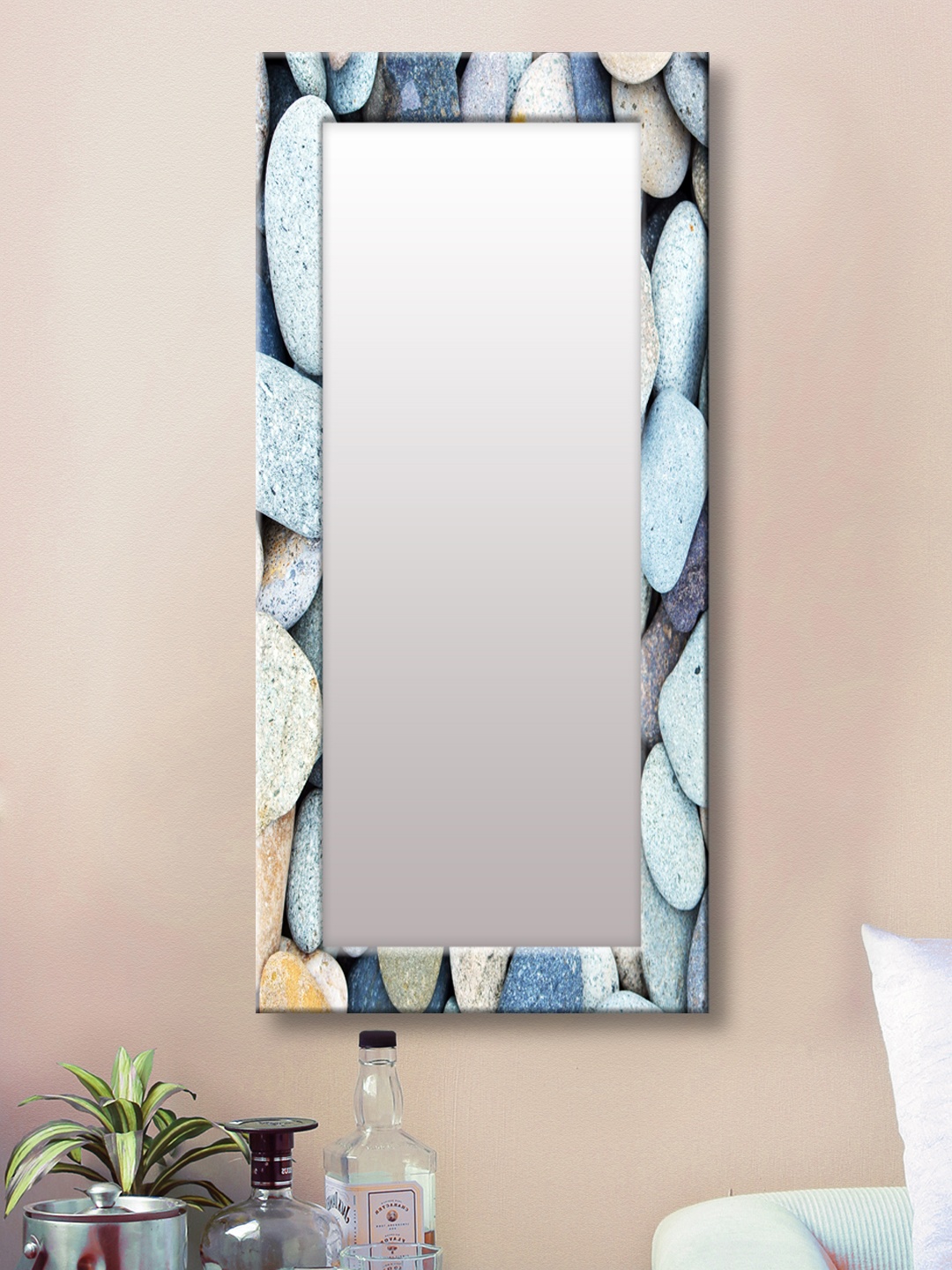 

999Store White Framed Wall Mirror
