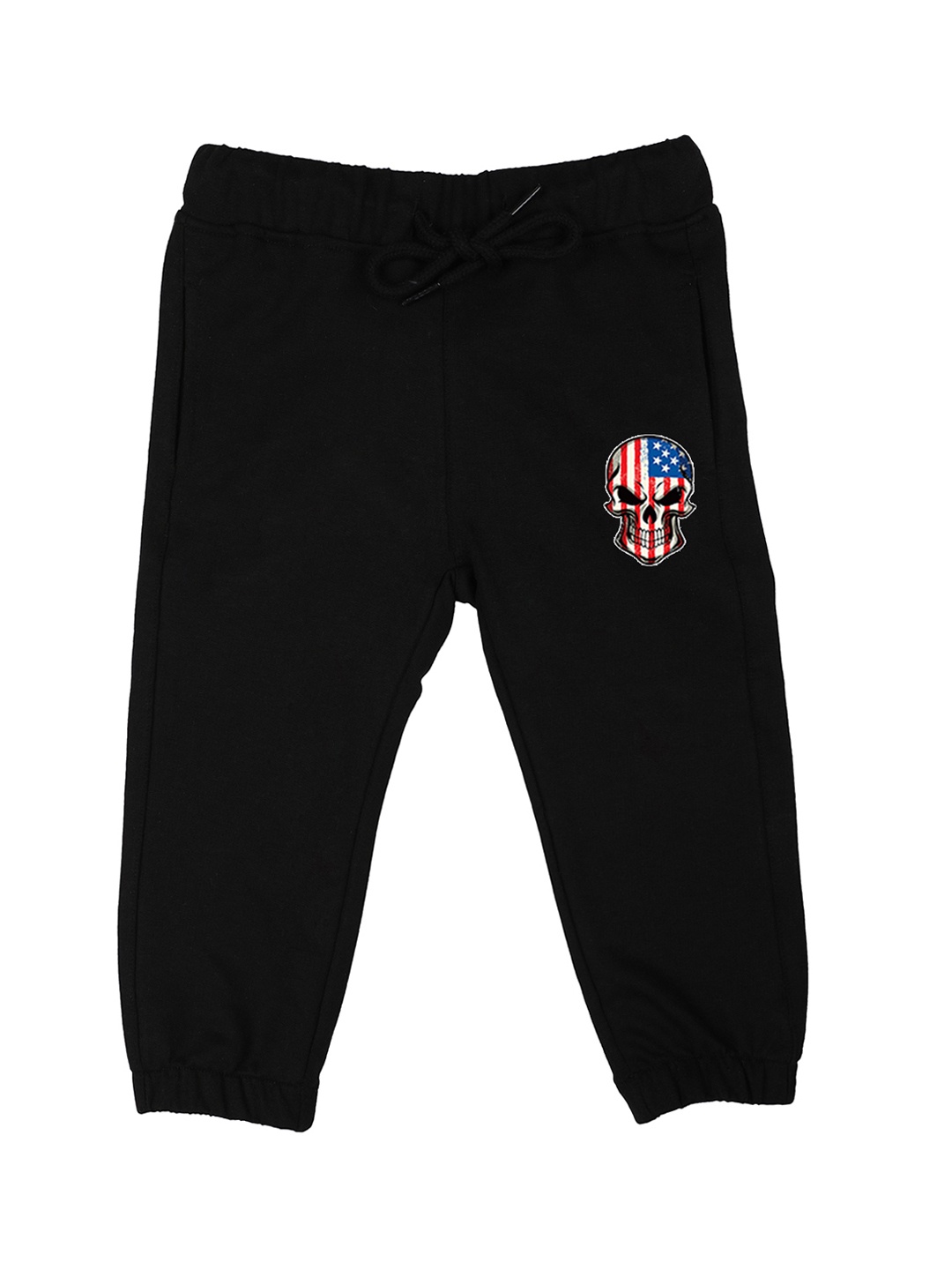 

Wear Your Mind Unisex Black Solid Straight Fit Joggers