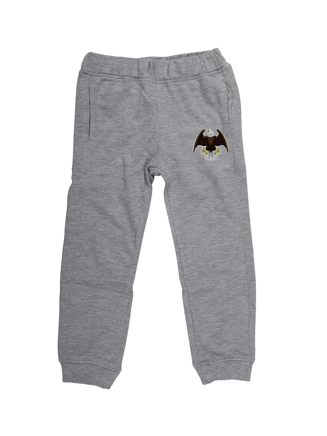 Wear Your Mind Unisex Grey Solid Straight Fit Joggers
