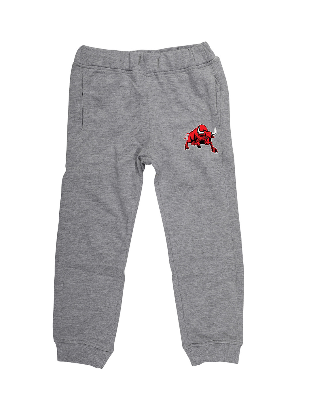 

Wear Your Mind Unisex Grey Solid Straight Fit Joggers