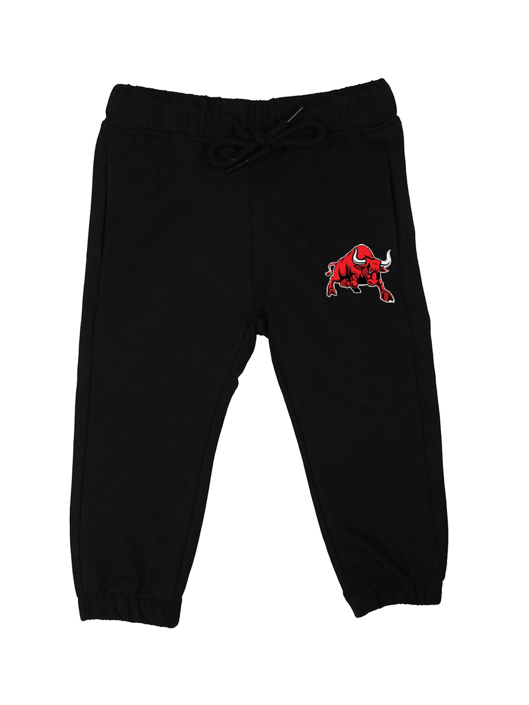 

Wear Your Mind Unisex Black Solid Straight Fit Joggers