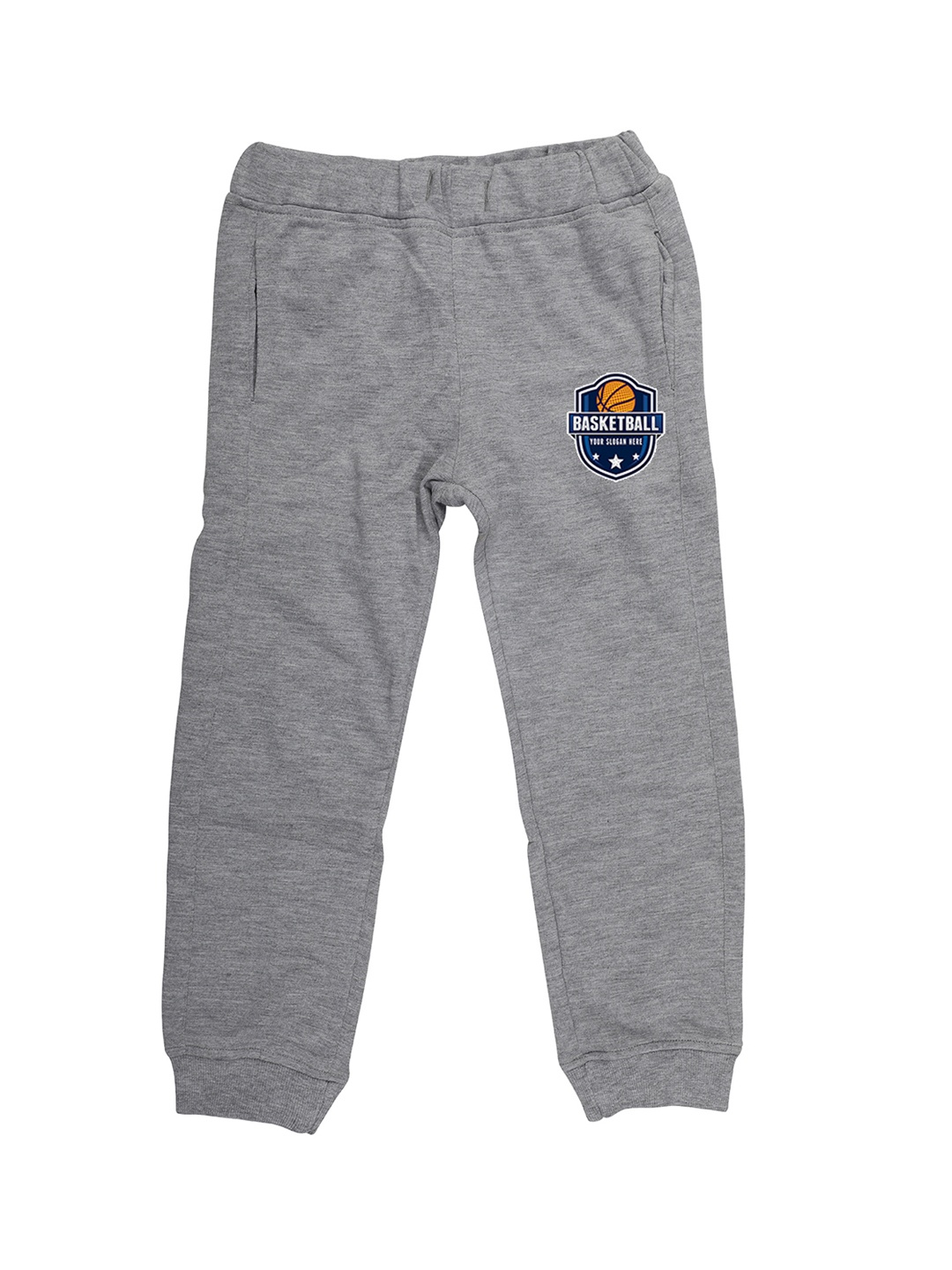 

Wear Your Mind Unisex Grey Solid Straight Fit Joggers