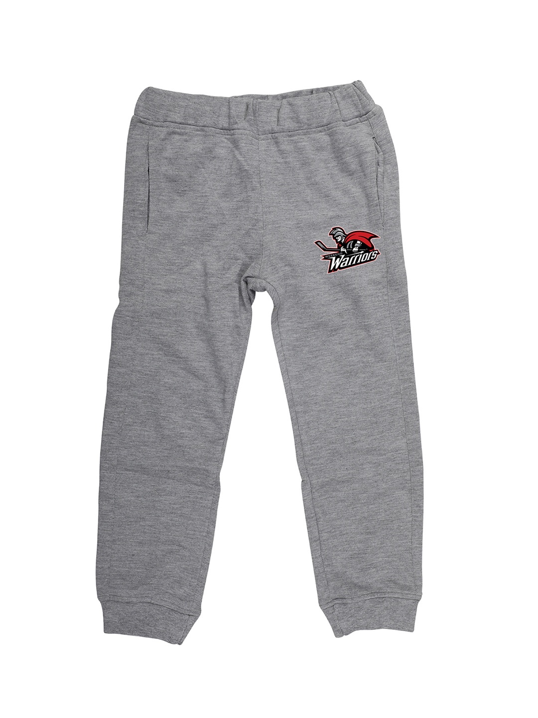 

Wear Your Mind Unisex Grey Solid Straight Fit Joggers