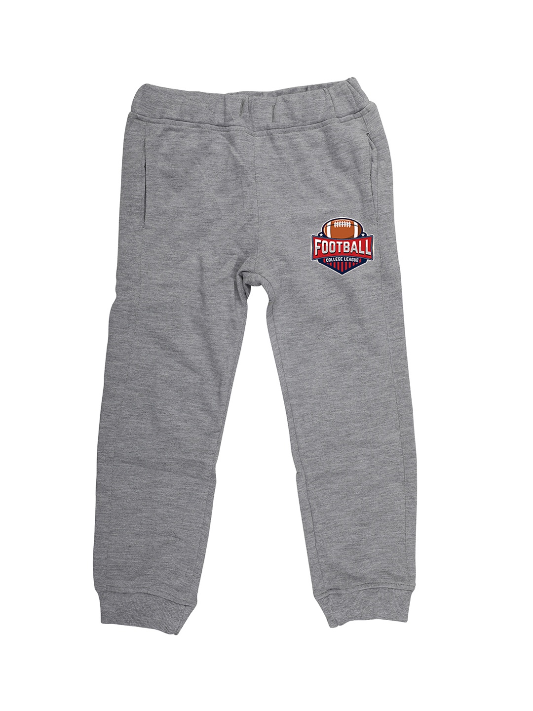 

Wear Your Mind Unisex Grey Solid Straight Fit Joggers