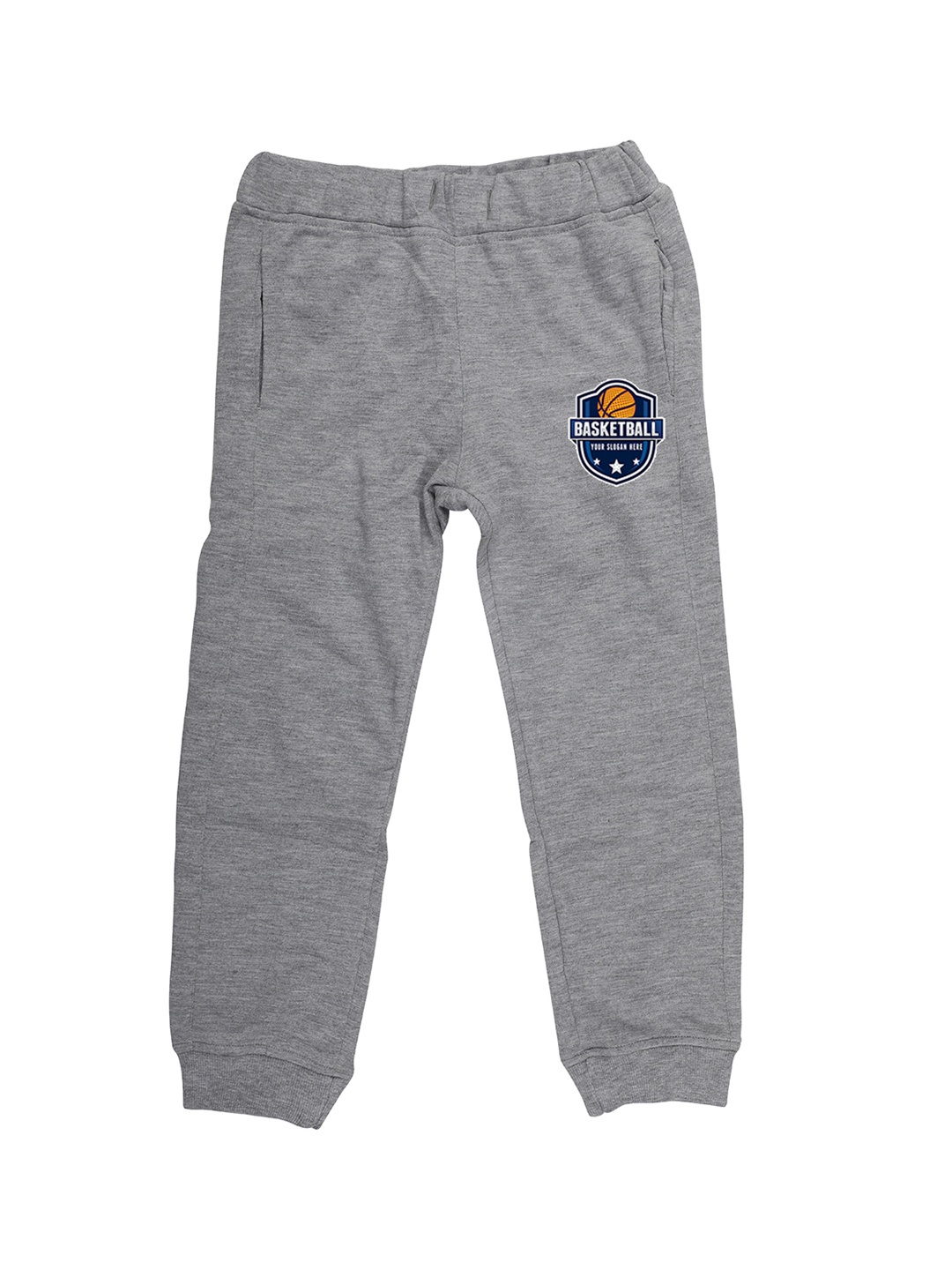 

Wear Your Mind Unisex Grey Solid Straight Fit Joggers