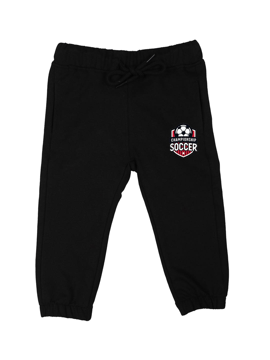 

Wear Your Mind Unisex Black Solid Straight Fit Joggers