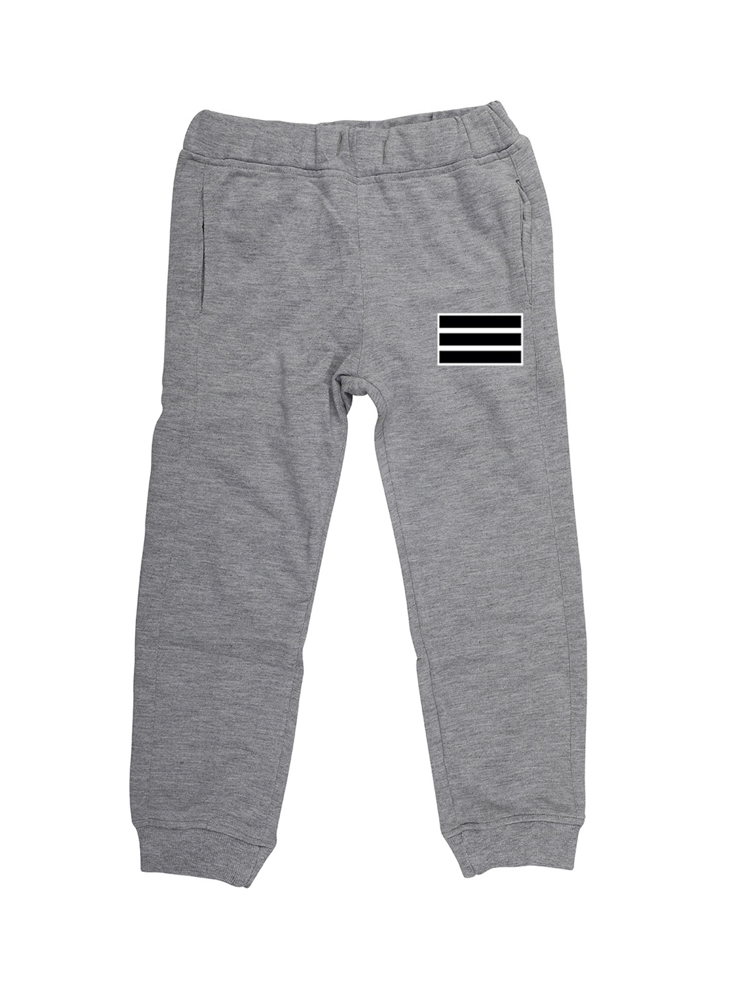 

Wear Your Mind Unisex Grey Solid Straight Fit Joggers