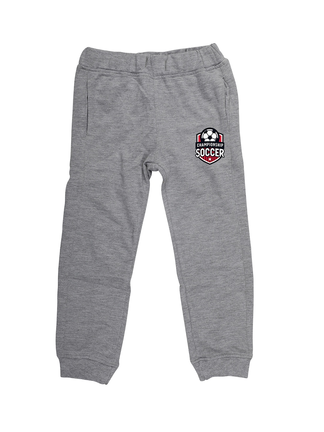 

Wear Your Mind Unisex Grey Solid Straight Fit Joggers