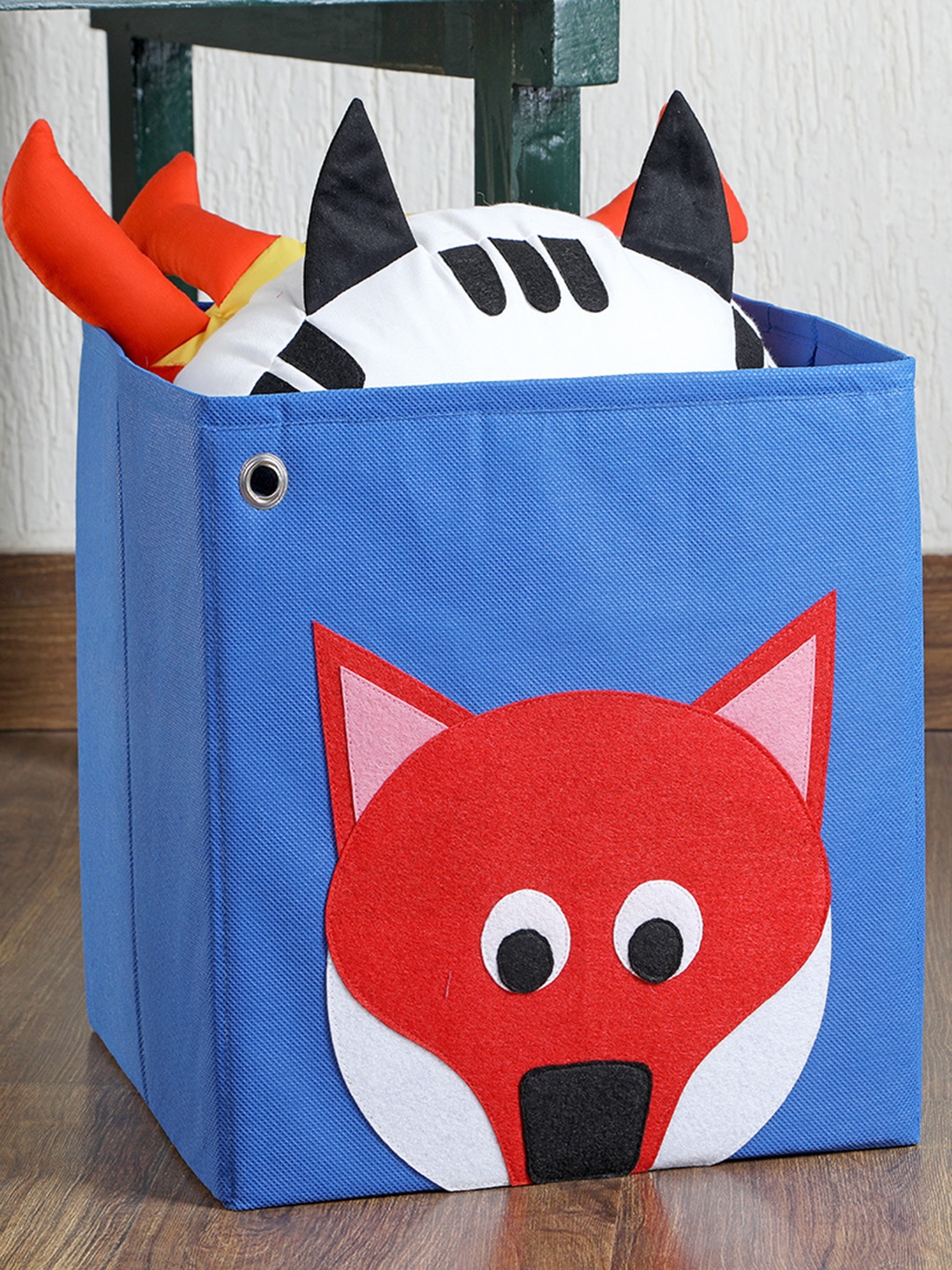 

My Gift Booth Blue Foldable Storage Cube