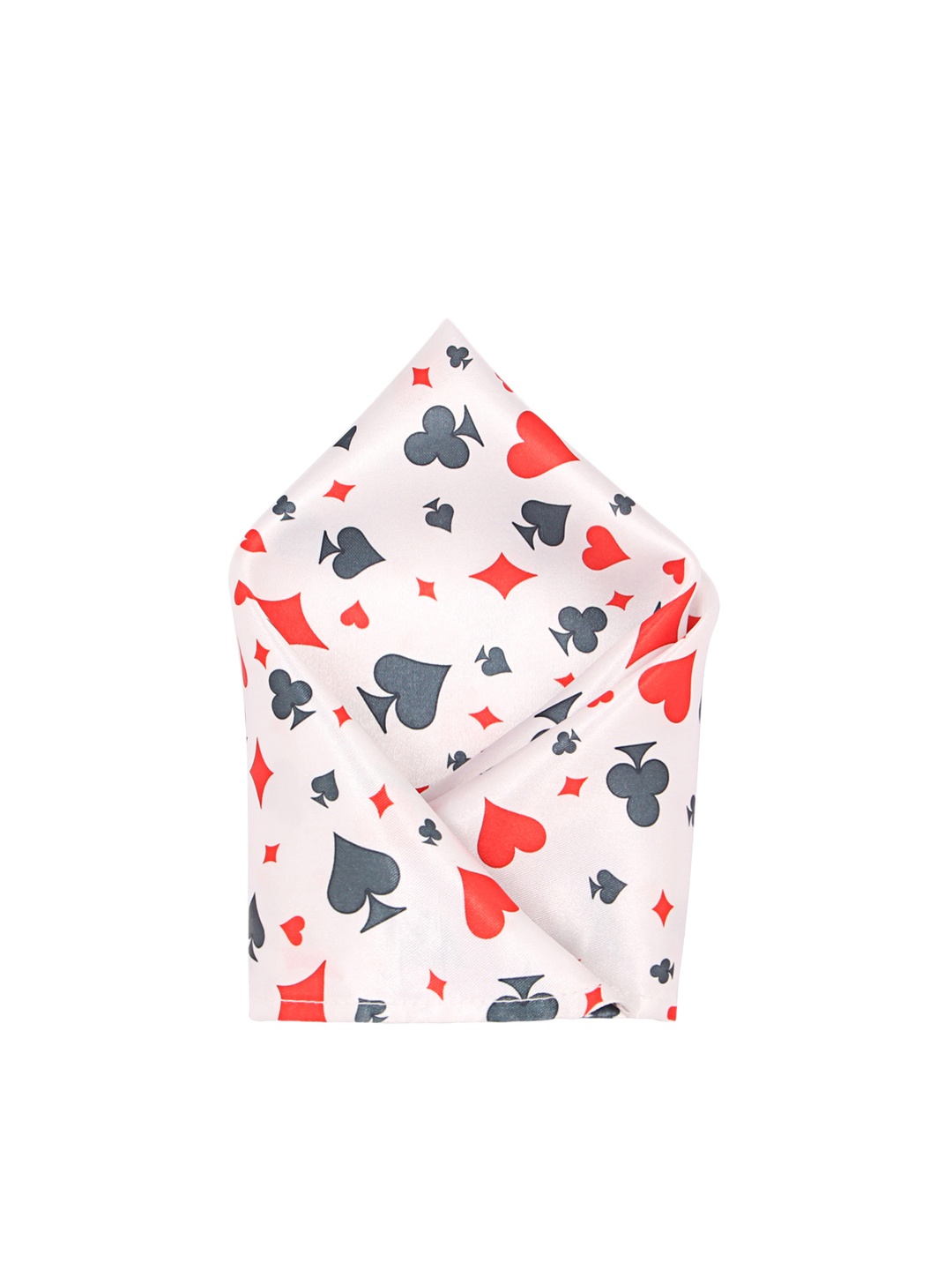 

Blacksmith Men White Printed Pocket Square