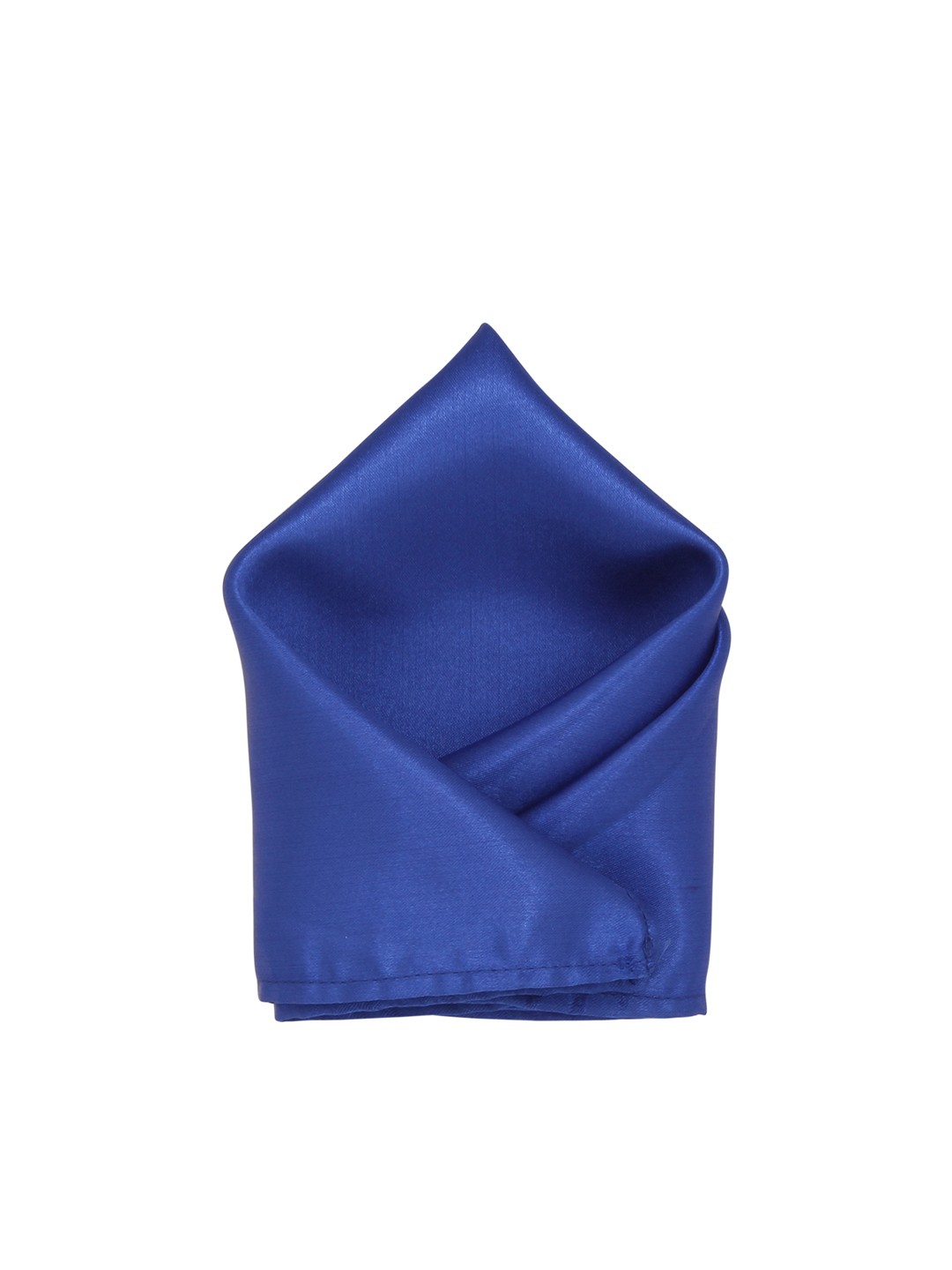 

Blacksmith Men Blue Satin Pocket Square