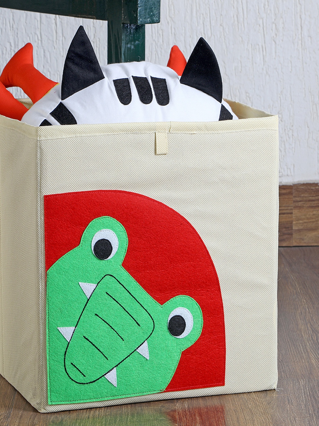 

My Gift Booth Cream Foldable Storage Cube