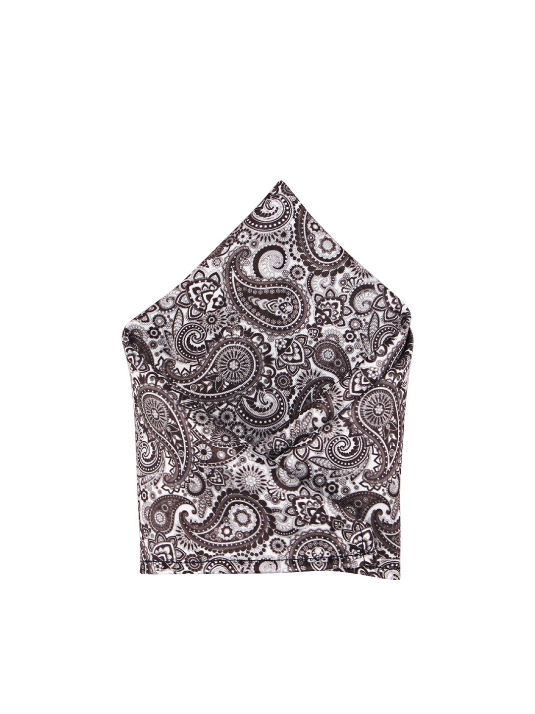 

Blacksmith Men Grey Printed Pocket Square