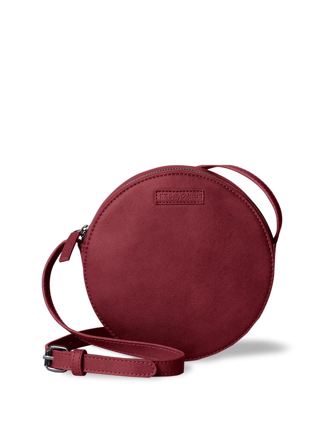 

DailyObjects Burgundy Solid Sling Bag