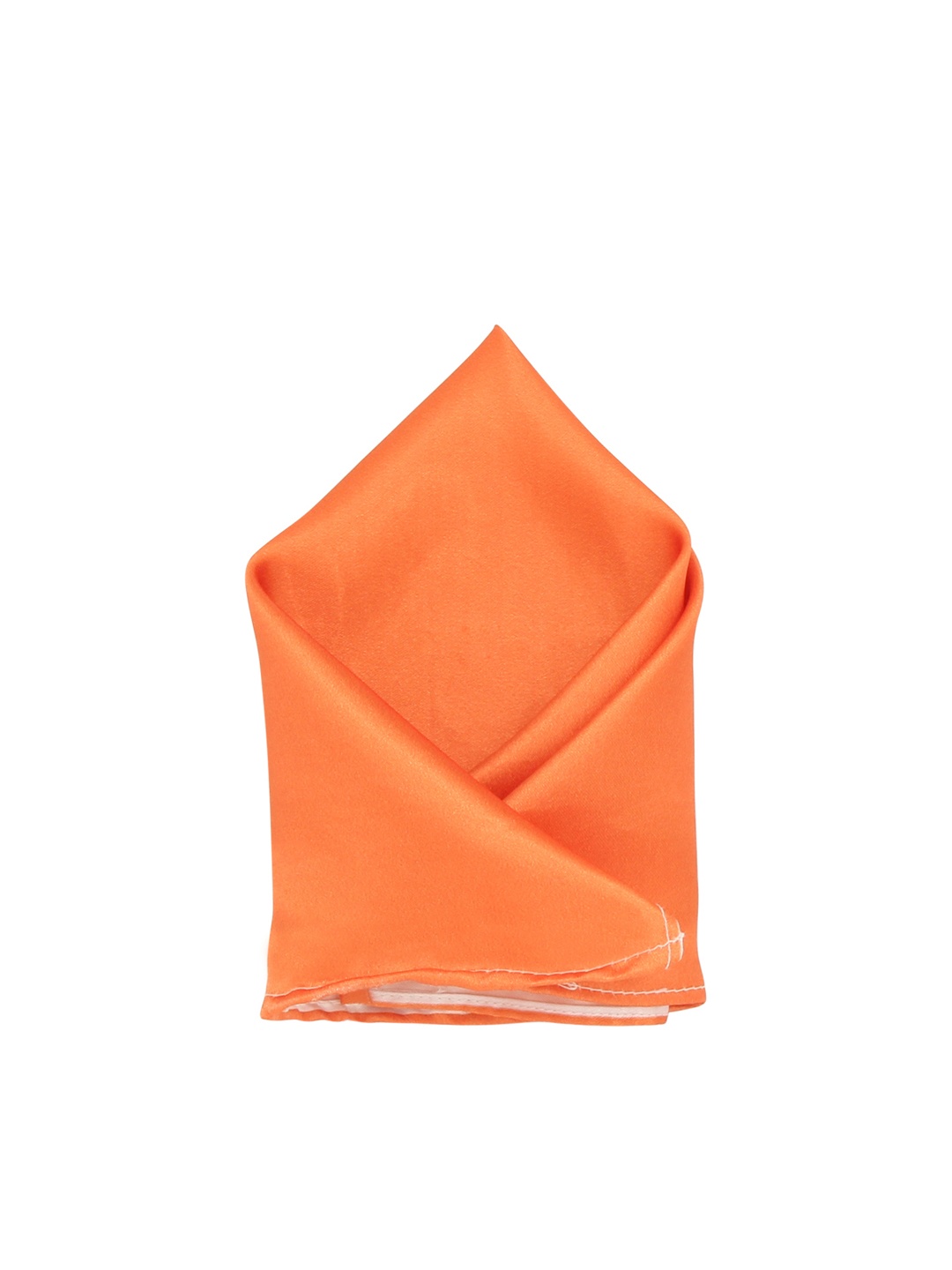 

Blacksmith Men Orange Satin Pocket Square