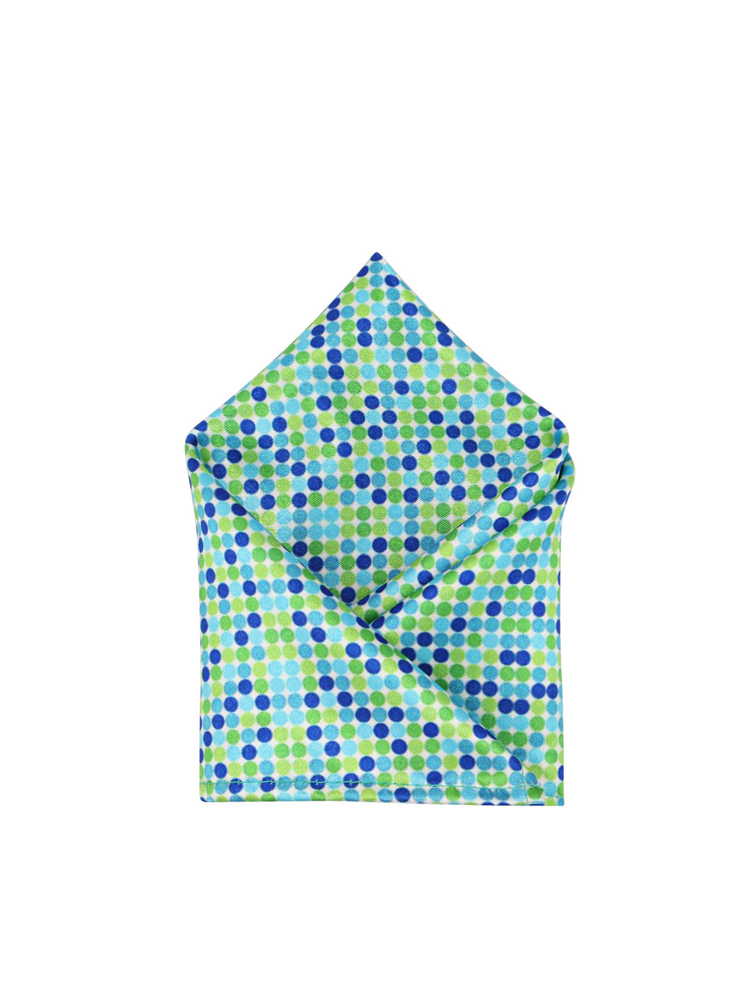 

Blacksmith Men Multicoloured Printed Pocket Square, Blue