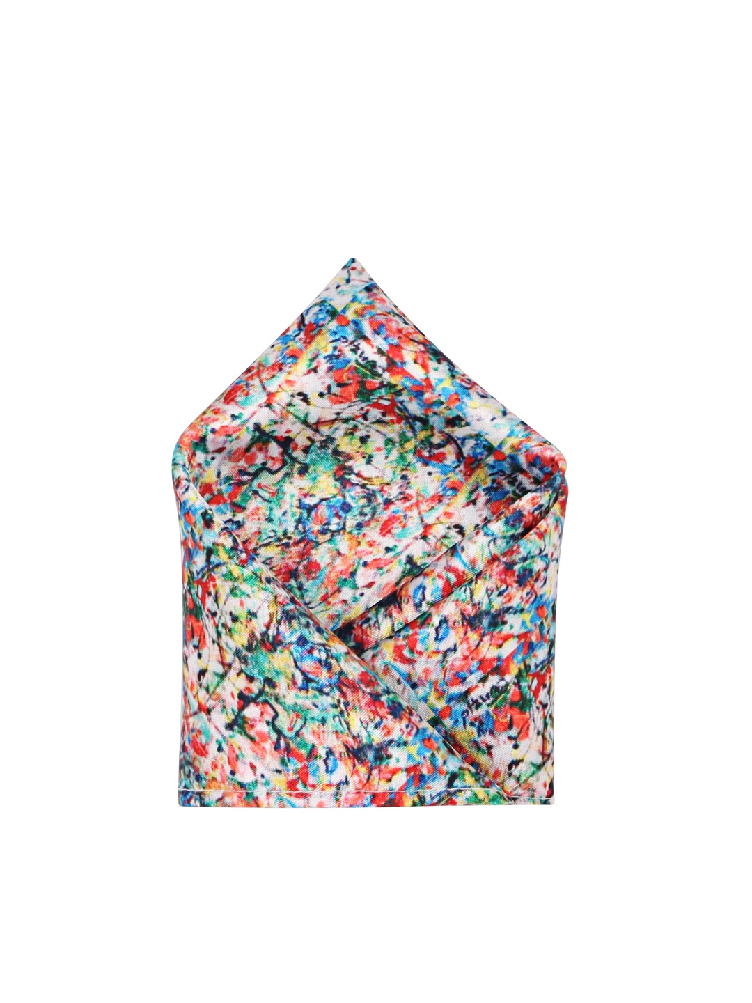 

Blacksmith Men Multicoloured Printed Pocket Square, Multi