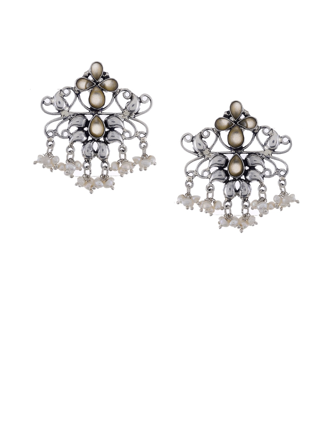 

Silvermerc Designs Sterling Silver Contemporary Drop Earrings