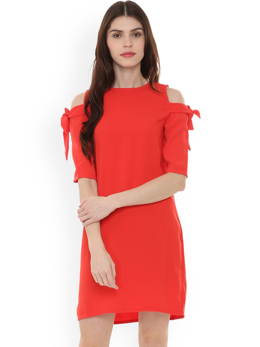 

People Red Sheath Dress