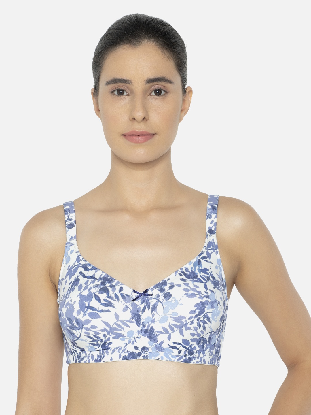Triumph Minimizer 75 Wireless Non Padded Optimum Comfort Big-Cup Bra, Blue