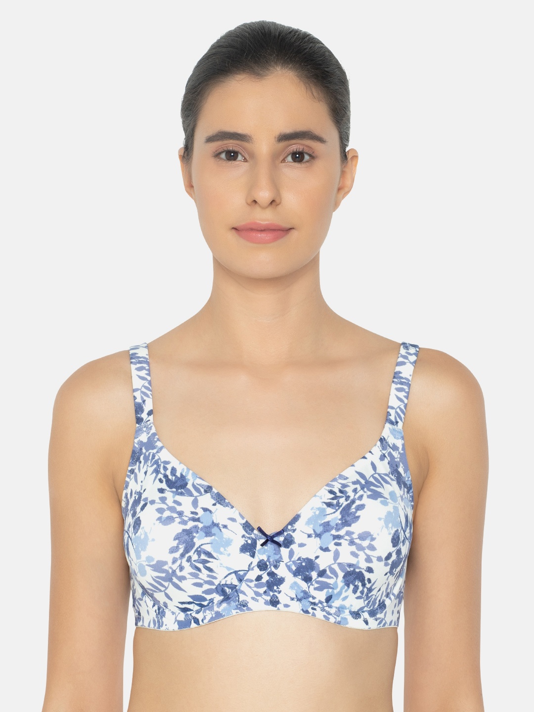 

Triumph Minimizer 75 Support Wired Non Padded Comfortable High Support Big-Cup Bra, Blue
