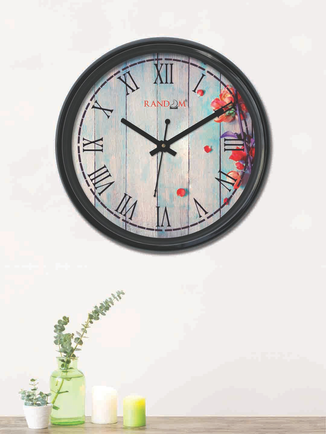 

RANDOM Off-White & Red Round Printed Analogue Wall Clock (30 x 30 x 5)
