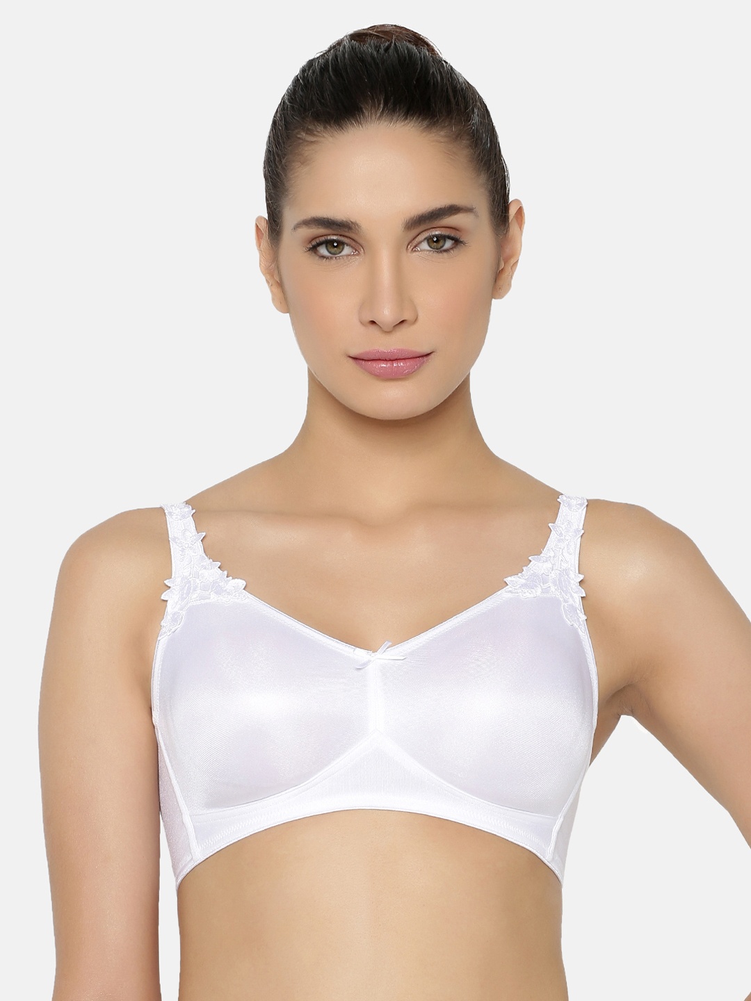 

Triumph Minimizer 21 Wireless Non Padded Comfortable High Support Big-Cup Bra, White