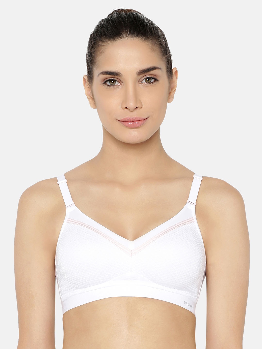 

Triumph Triaction Free Motion Padded Wireless High Bounce Control Sports Bra, White