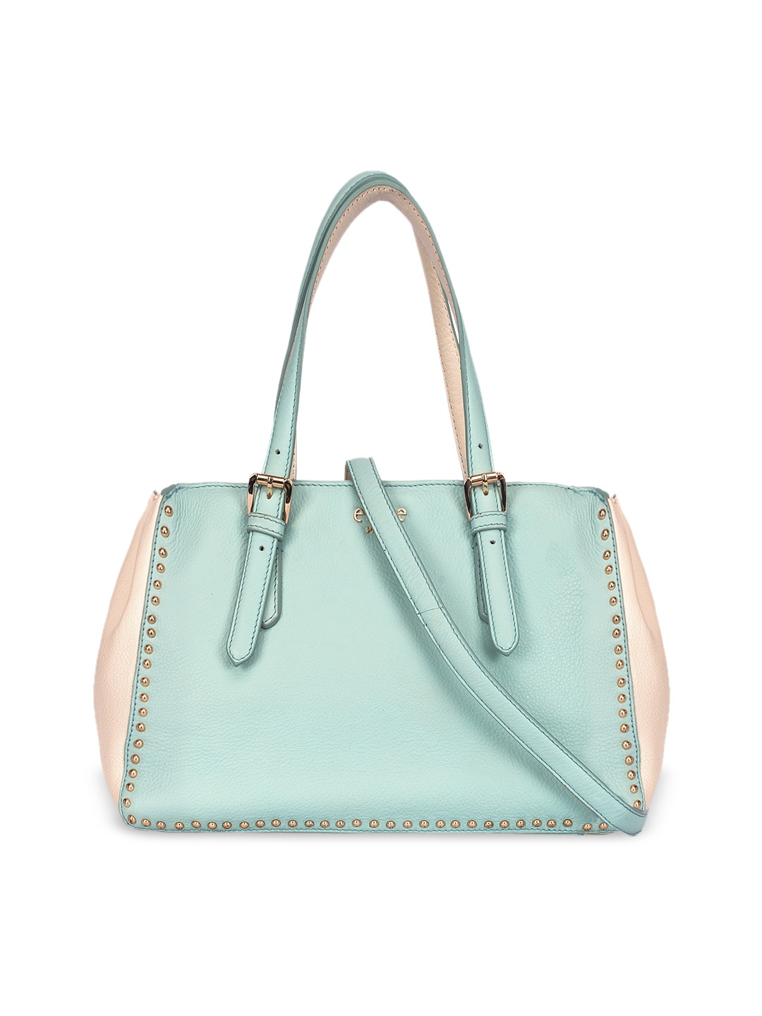 

Eske Blue Colourblocked Shoulder Bag