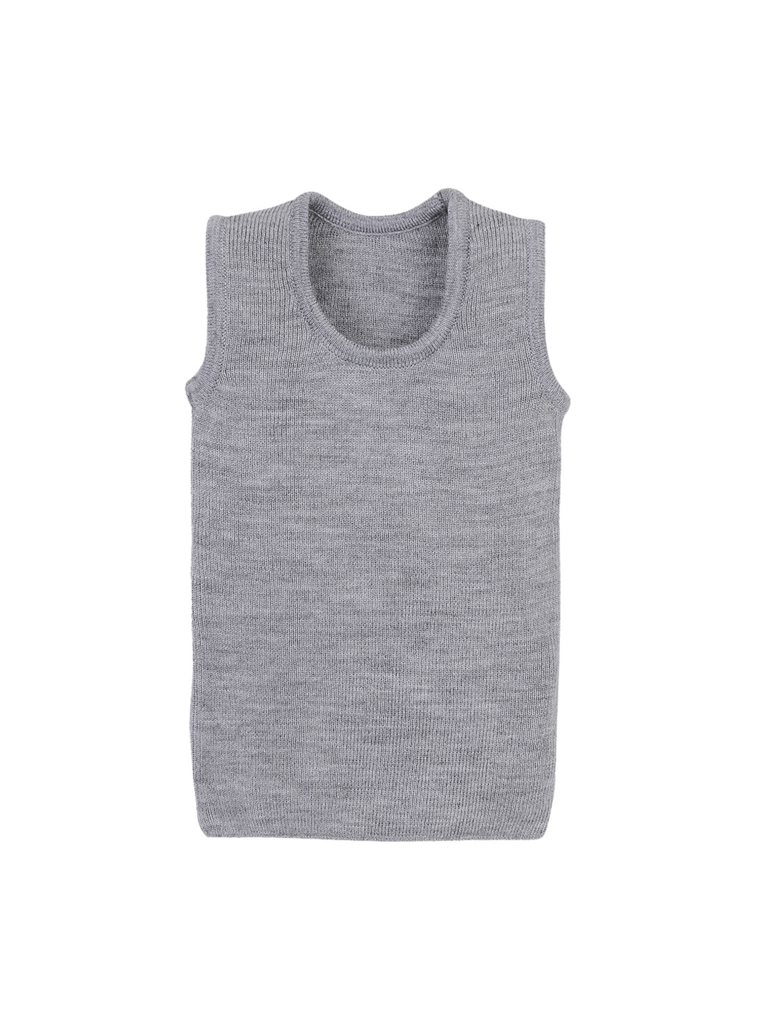 

RVK Kids Grey Solid Sweater