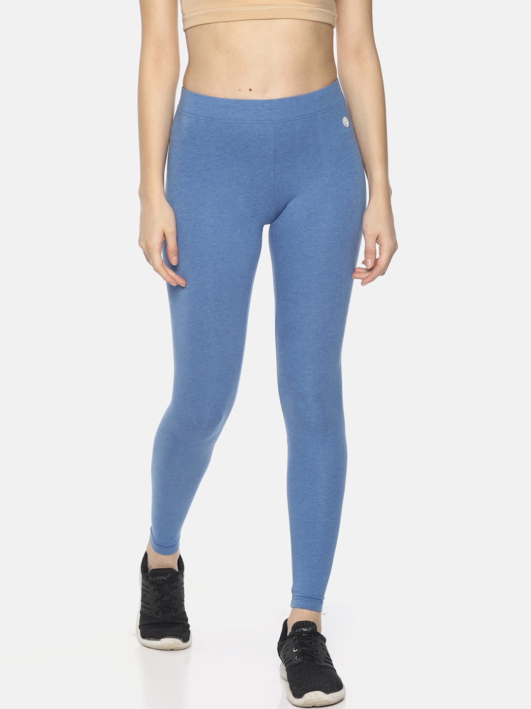 

Soul Space Women Blue Solid Modern-Fit Tights