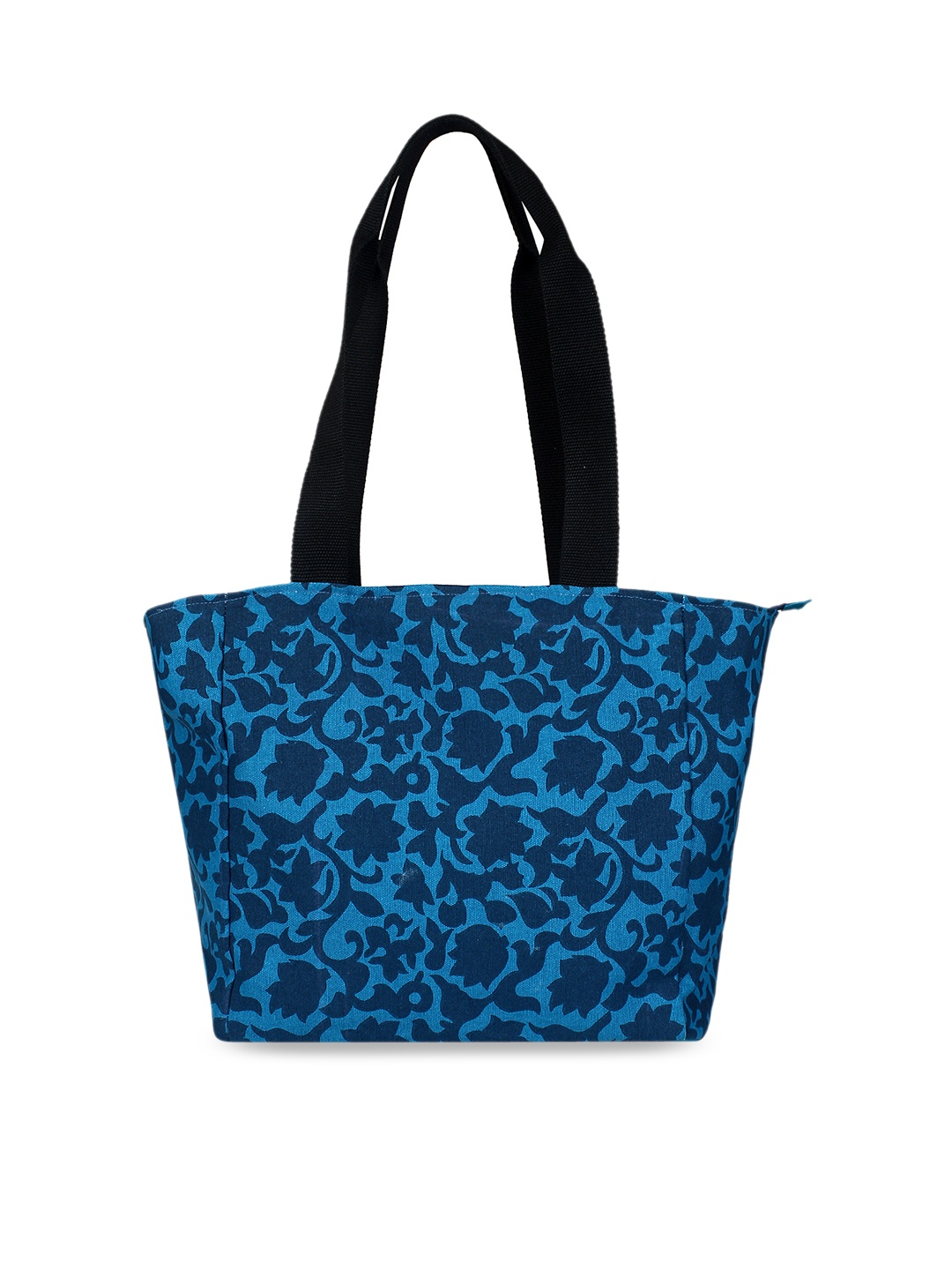 

Anekaant Blue & Black Printed Eco-Friendly Shoulder Bag