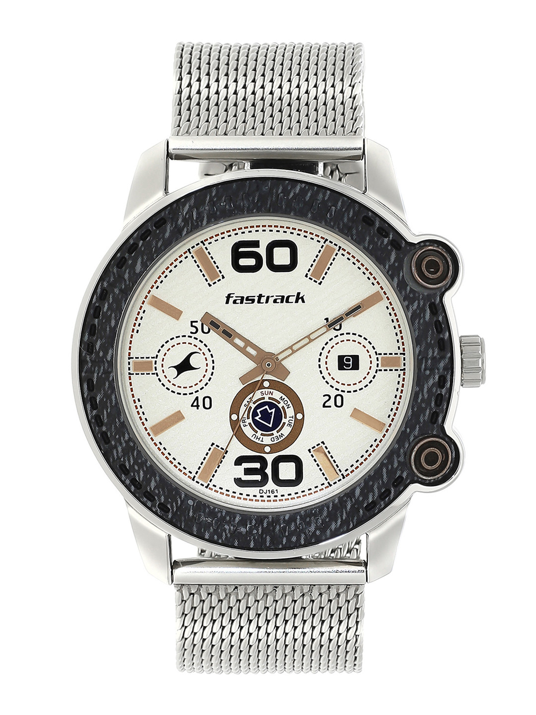 

Fastrack Men Off-White Analogue Watch