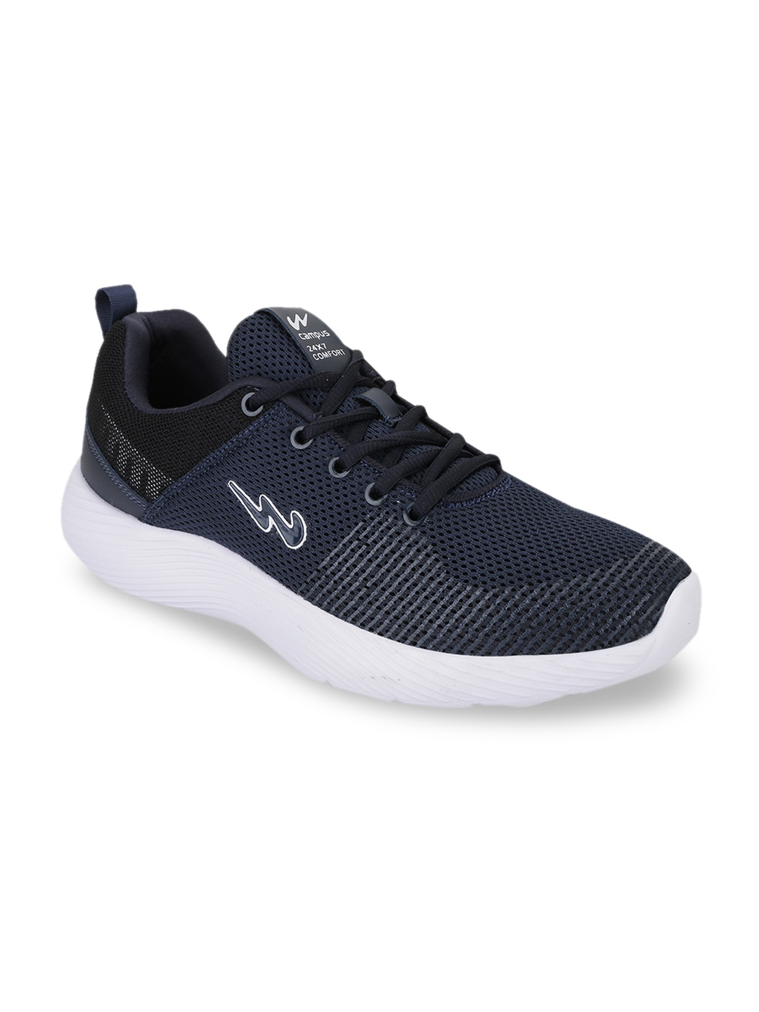 

Campus Men Navy Blue Mesh Running Shoes