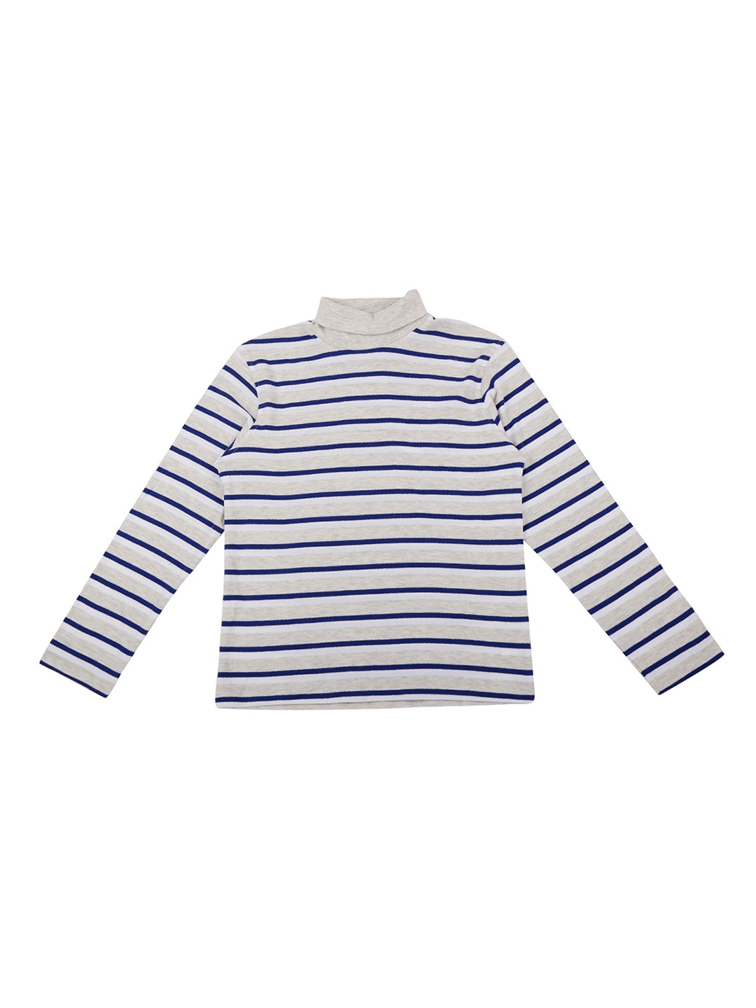 

Pantaloons Junior Boys Grey Striped Sweatshirt