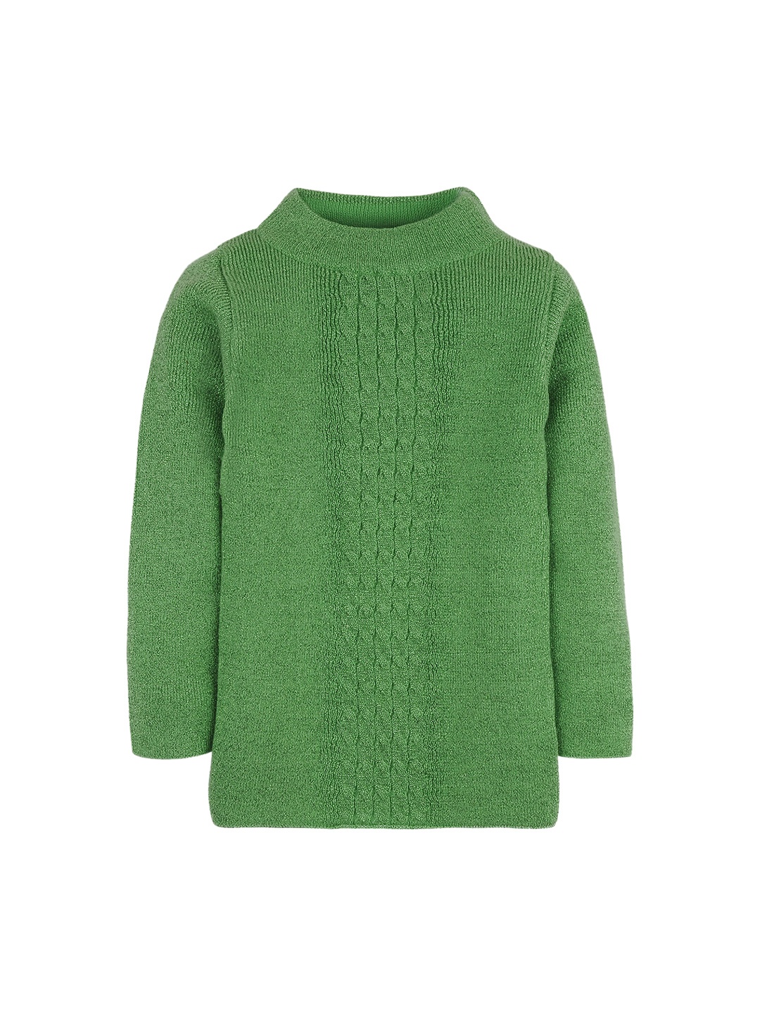 

RVK Girls Green Solid Sweater