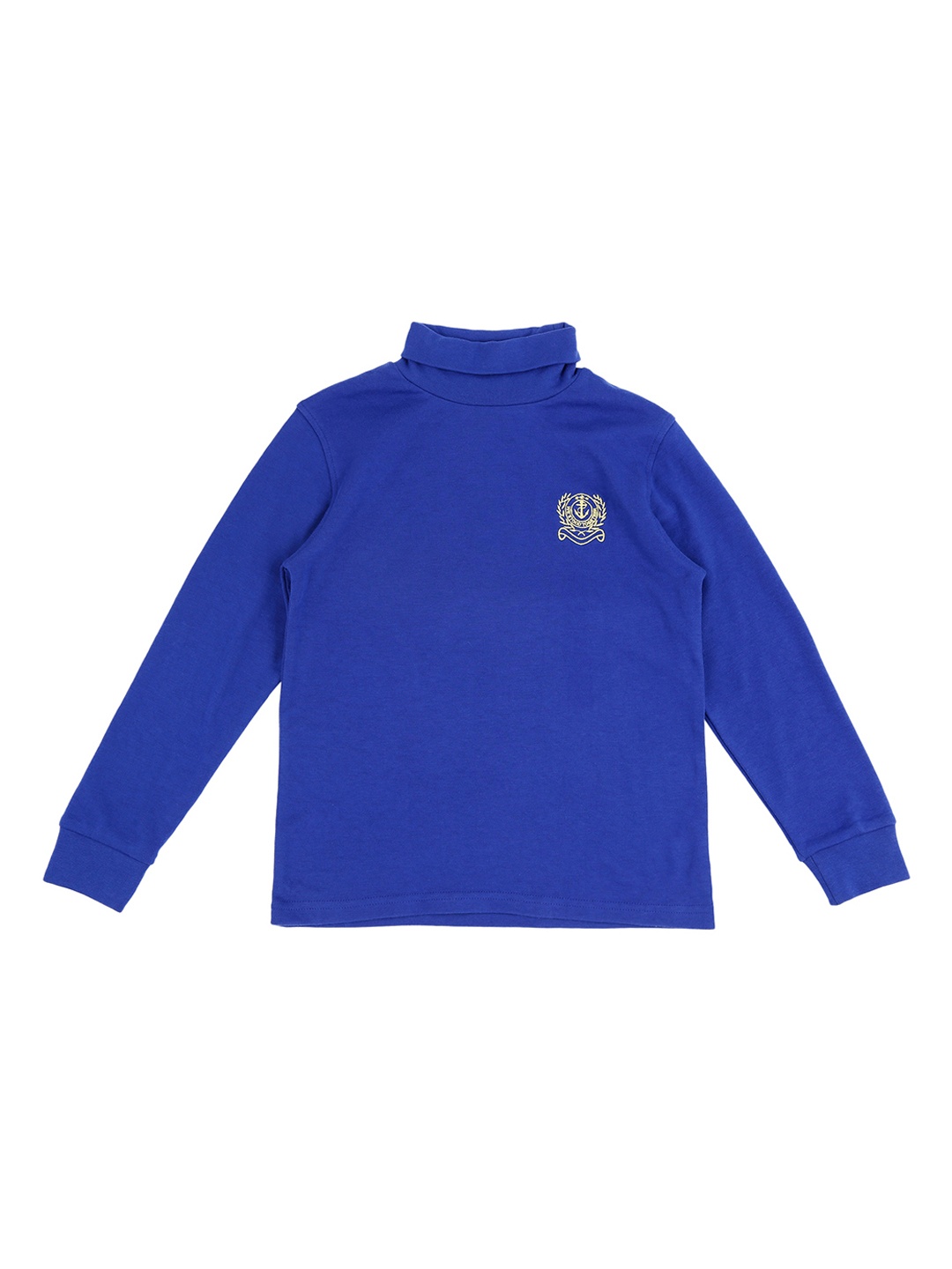 

Pantaloons Junior Boys Blue Solid Sweatshirt