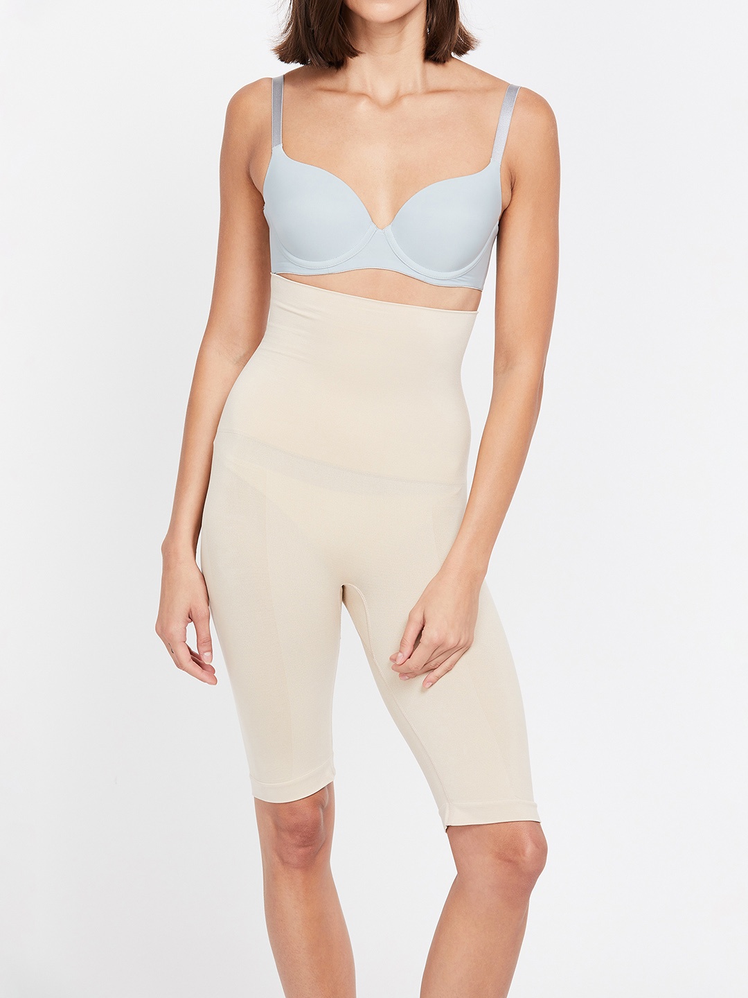 

Ginger by Lifestyle Women Beige Solid Body Shaper