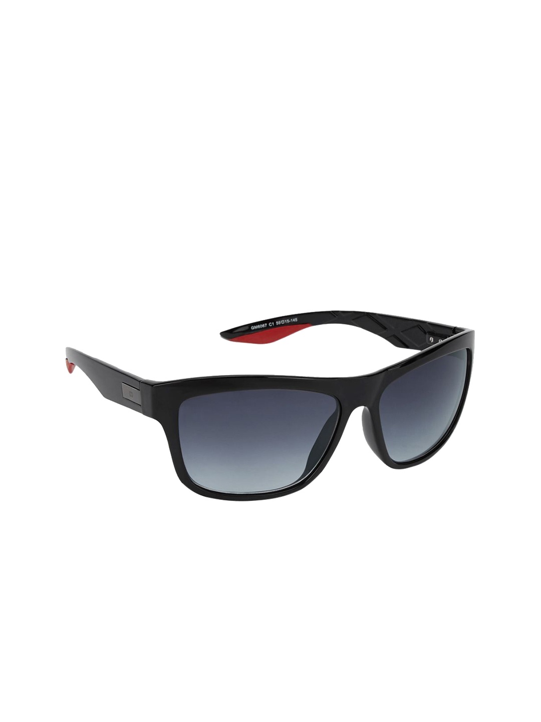 

GIO COLLECTION Unisex Wayfarer Sunglasses GM6067C01, Grey