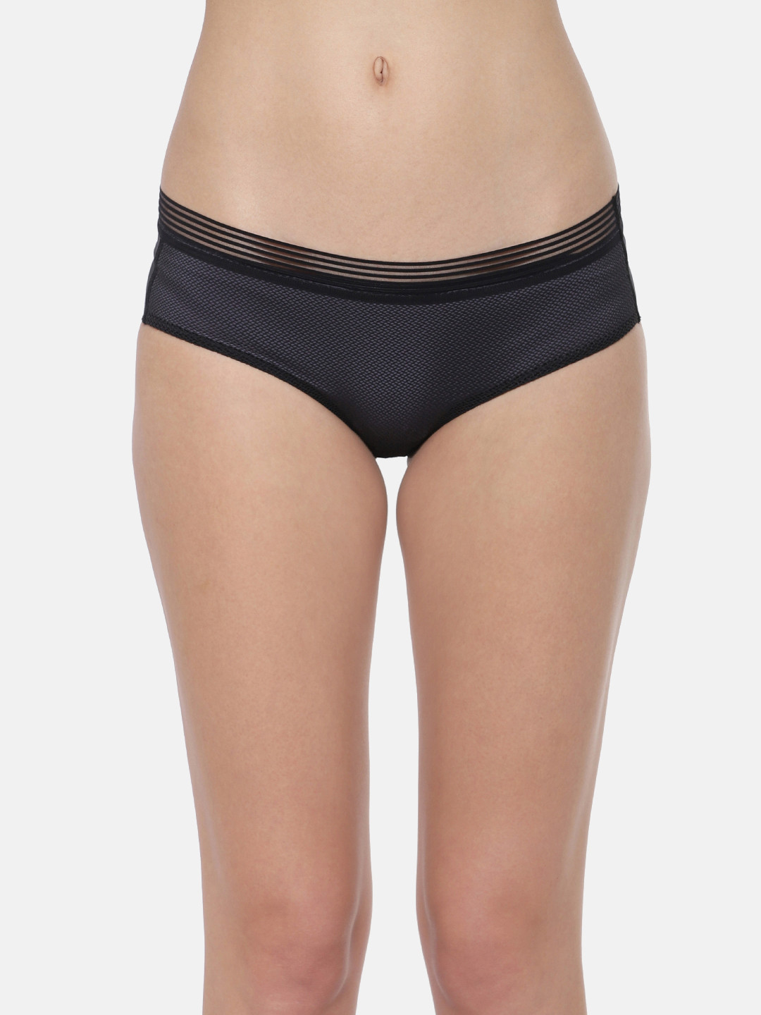 

Triumph Infinite Sensation Invisible Medium Coverage Hipster Brief, Black