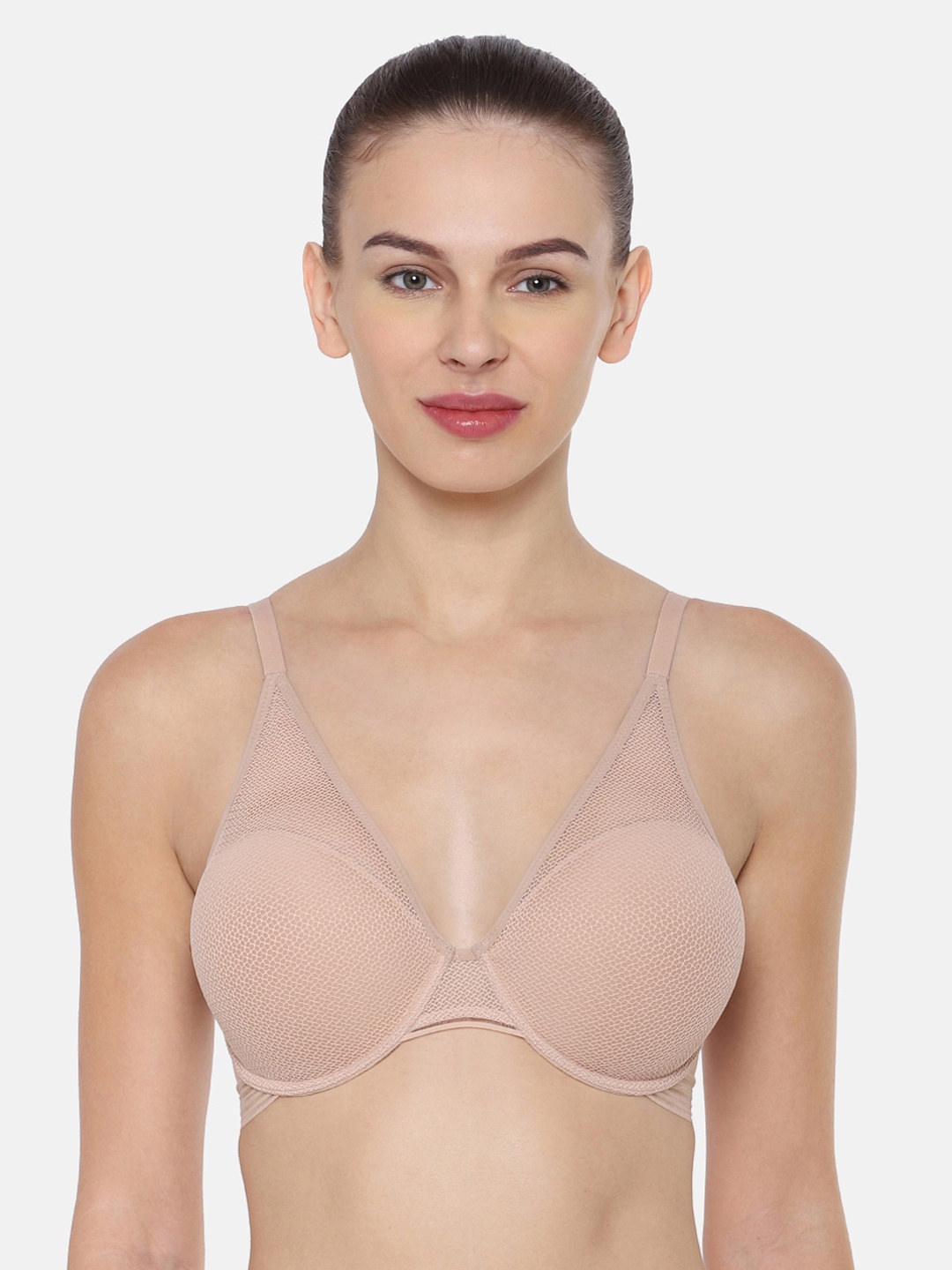 

Triumph Infinite Sensation Invisible Wired Non Padded Support Spacer Big-Cup Bra, Nude