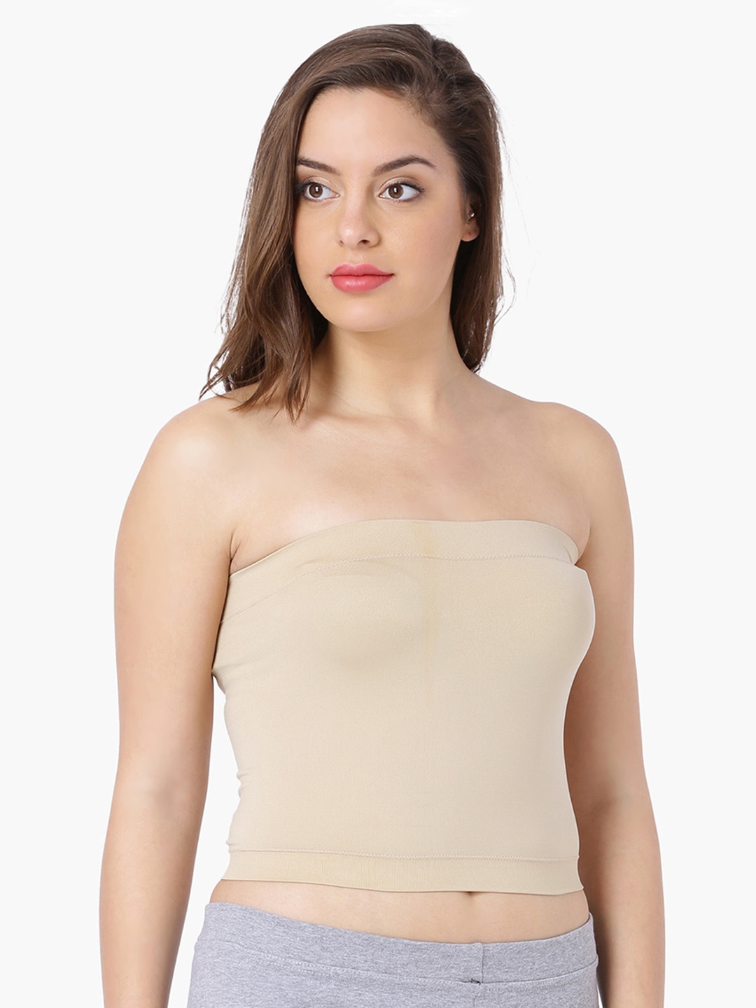 

Ginger by Lifestyle Women Beige Solid Tube Body Shaper